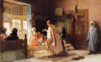unknow artist Arab or Arabic people and life. Orientalism oil paintings  340 oil painting image